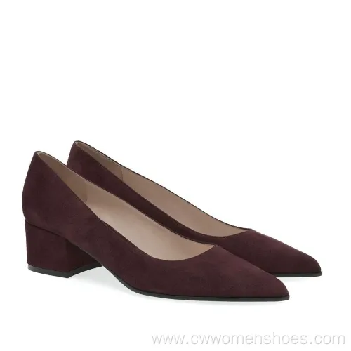 Pointed Toe Ladies MIDI Heels